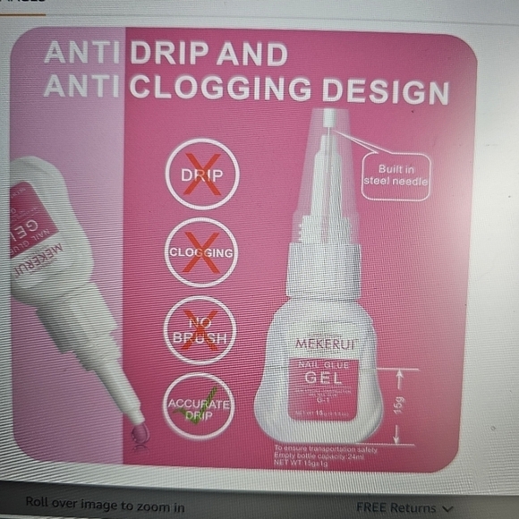 NEW Mekerui Super Strong Nail Gel & Nail Glue for Press on Nails - Picture 9 of 10